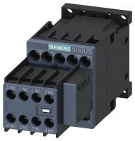 Schütz, AC - 3, 4 kW / 400 V, 3 S + 2 Ö, AC 220 V, 50 / 60 Hz, 3-polig 3RT2016-1CN27