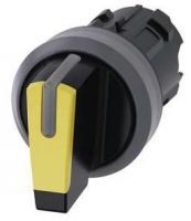 Knebelschalter, beleuchtbar, 22mm, rund, gelb 3SU1032-2BP30-0AA0