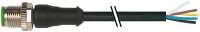 M12 St. 0° freies Ltg.-ende 7000-12041-6191500