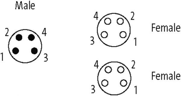 M8 St. Y-Verteiler / M8 Bu. 0°