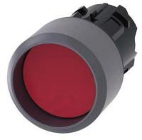 Drucktaster, 22mm, rund, rot, Frontring 3SU1030-0CB20-0AA0