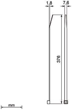 Unex 2273DT Detektierbare Kabelbinder