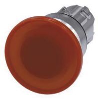 Pilzdrucktaster, beleuchtet, 22mm, rund, amber, 40mm 3SU1051-1BD00-0AA0