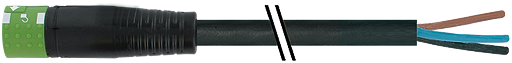 MQ15-X-Power Bu. 0° freies Ltg.-ende