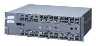 SCALANCE XR552-12m managed IE Switch LAYER 3 vorbereitet 19 Rack Ports vorn