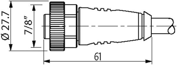 7/8"" St. 0° / 7/8"" Bu. 0°