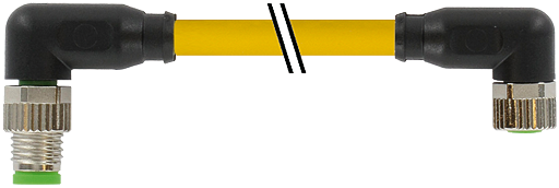 M8 St. 90° / M8 Bu. 90° A-kod.