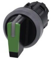 Knebelschalter, beleuchtbar, 22mm, rund, grün 3SU1032-2BP40-0AA0