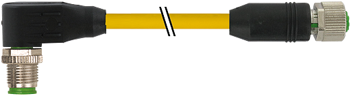 M12 St. 90° / M12 Bu. 0°