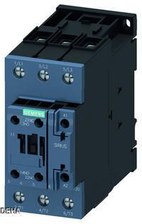 Schütz, für Bahn, AC-3, 18,5kW/400V, 1S+1Ö, DC 24V, 0,7-1,25*US