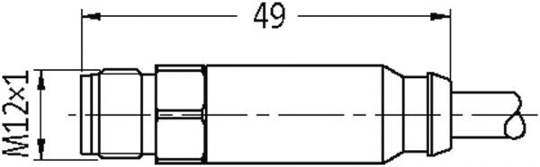 M12-Steel St. 0° / M12-Steel Bu. 0° LED