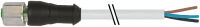 M12 Bu. ger. mit freiem Leitungsende V4A 7004-12241-2350300