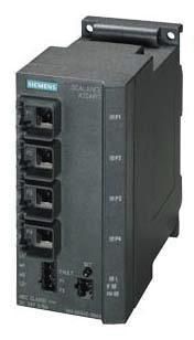 SCALANCE X204IRT, managed IE IRT Switch, 4x10/100 MBit/S RJ45 Ports