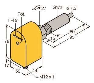 TURCK FCS-G1/2A4P-LIX-H1141/L080