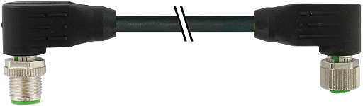 M12 St. 90° / M12 Bu. 90°