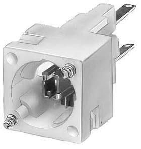 Schaltblock für Leiterpl. Schaltelement und 1S+1S, wedge-Base W2x4,6D