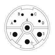 Weidmüller SAI-M23-SE-L-4/4 Kabel