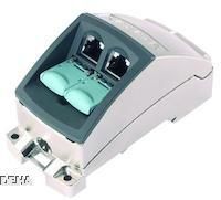 Ind. Ethernet FASTCONNECT RJ45 modular outlet, Base Modul 2FE, WECHSELEINSETZ 6GK1901-1BE00-0AA1