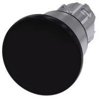 Pilzdrucktaster, 22mm, rund, schwarz 3SU1050-1BA10-0AA0