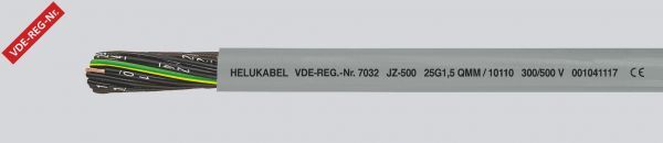 PVC-Steuerleitung JZ-500 32G1,5 mm² Grau