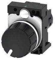 Potentiometer, 22mm, rund, schwarz, 10K Ohm 3SU1200-2PS10-1AA0