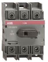 ABB Last, Leistungschalter OT100F3
