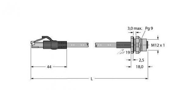 RJ45S-FKSDD-4414-7.5M