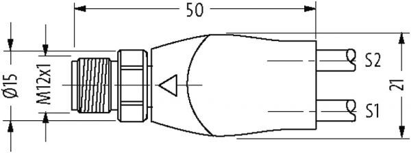 M12 Xtreme Y-Verteiler / MSUD Ventilst. BF A 18mm