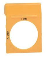 ABB OPY2 Blanco-Schild gelb f. OH2_ OPY2 1SCA022353R4200