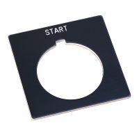 30mm 800H MAN-AUTO Grey Legend Plate 800H-W031