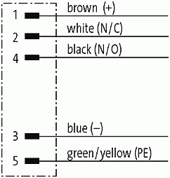 M12 St. 0° freies Ltg.-ende F&B Pro