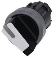 Knebelschalter, beleuchtbar, 22mm, rund, schwarz 3SU1032-2BC60-0AA0