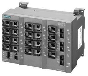 SCALANCE X320-3LDFE managed IE Switch, 20x10/100 MBit/s RJ45 Ports