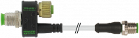 T-Stück M12-St / M12-St+Ltg + M12-Bu 7000-42641-0000000