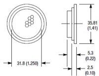 Reflectors for Photo Sensor 92-47-1