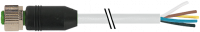 M12 Bu. 0° freies Ltg.-ende 7000-17041-2922200