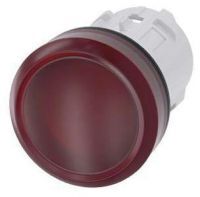 Leuchtmelder, 22mm, rund, rot, Linse, glatt 3SU1001-6AA20-0AA0