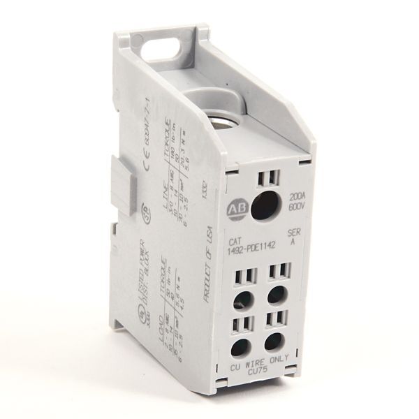 200 A Enclosed Power Distribution Block
