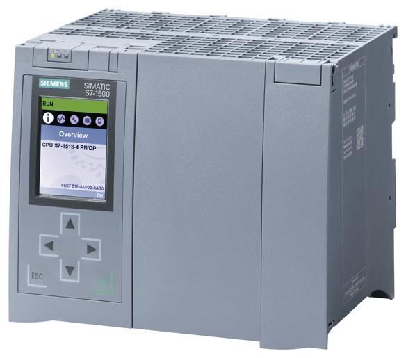 SIMATIC S7-1500 CPU 1518-4 PN/DP Zentralbaugruppe mit Arbeitsspeicher 3MB