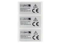 : "ECP-Premium-27x27mm : "ECP-Premium-27x27mm Polyester-Etikett, weiß, auf 3""-Kern"