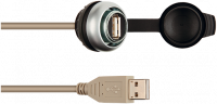 MSDD Einbaudose USB 3.0 BF A, 3.0 m Kabelverlängerung 4000-73000-0200000