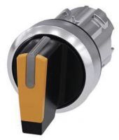 Knebelschalter, beleuchtbar, 22mm, rund, amber 3SU1052-2BM00-0AA0