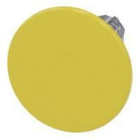 Pilzdrucktaster, 22mm, rund, gelb, 60mm 3SU1050-1CD30-0AA0