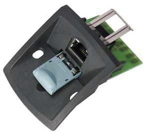 Ind. Ethernet insert 1GE für modular outlet Base Modul, WECHSELEINSATZ