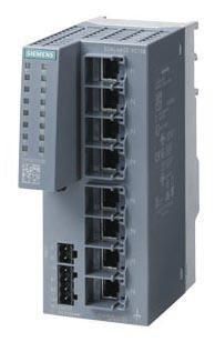 SCALANCE XC108, unmanaged IE Switch, 8x 10/100MBit/s RJ45-Ports