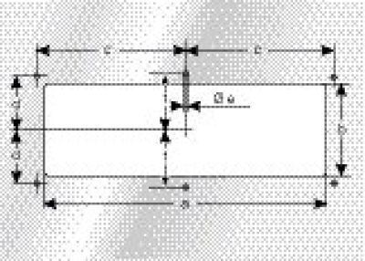 cablequick ® KDP 90/55 Kabeldurchführungsplatte, V4A