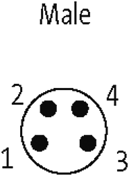 M8 St. 0° A-kod. freies Ltg-ende