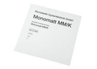 MM/K 18x9 R WS SK, Monomatt, weiß, Radius, selbst-klebend, Pulsar, 8608100001