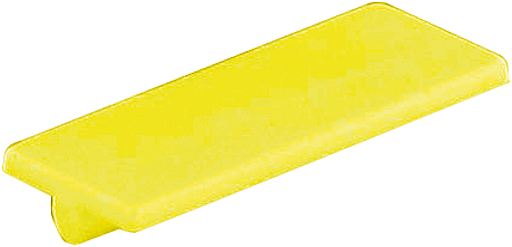 Bezeichnungsschild (gelb)