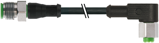 M12 St. 0° / M12 Bu. 90° V2A